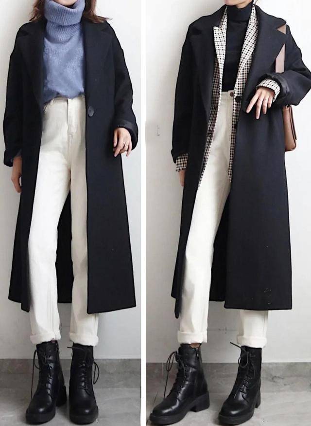 
玄色大衣怎么搭配裤子和鞋子悦目_ky棋牌(图10)